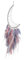 EXAOMBLE Dream Catcher Wanddekoration Für Mädchenzimmer Kreatives Wohnaccessoire Mit Zarter Gestaltung Für Jugendzimmer Installieren Und Vielseitig Einsetzbar