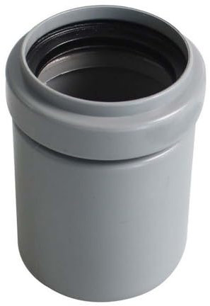 Pipe Connector Straight 50mm to 40mm PVC Pipe Reducer Bath Waste Pipe Joiner Waste Compression Fittings for Bath, Kitchen Sink, Shower Tray