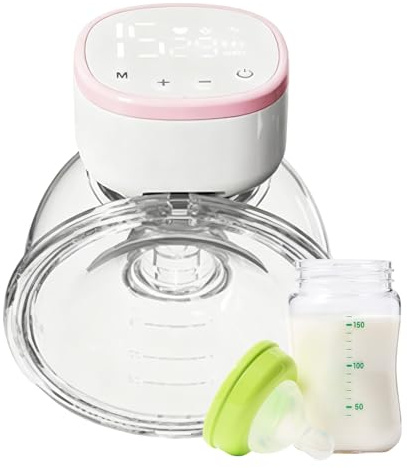 Yulokdwi,Leise Elektrische -Stillen | Handsfreie | Für Milch Brustwarzenersatz Für Mama Reisen Stillen