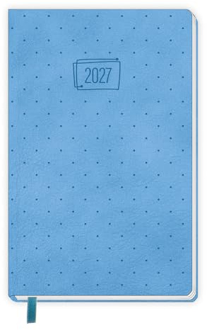 Trötsch Taschenkalender A6 Soft Touch Punkte 2027: Soft Touch Terminkalender