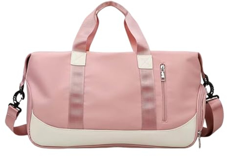 Sporttasche für Frauen 35 Liter Schulter Sling Reisetasche | Mit wasserdichtem Fach und als Sporttasche Für Frauen, Teenager Mädchen, Workout, Sport, Yoga Und