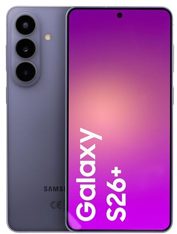 Samsung Galaxy S26+ Plus 5G 256GB 12GB RAM 4.900mAh Akku AI Handy Android 16 Smartphone Violett ohne Simlock ohne Branding