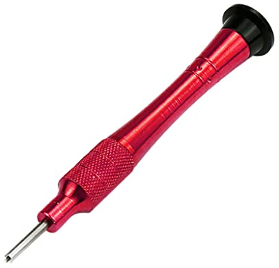 Metall Schraubendreher, 3/4 / 5 Zinken, offenes Werkzeug für Uhren, Uhrwerk/Mechanismus, Schraube, Rot, Präzisions Schraubendreher Set, Handwerker