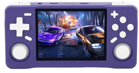 Ejoyous Console di Gioco Portatile retrò, Console di Gioco Portatile ABS con Schermo HD 640x480 da 3,5 Pollici, RK3326 64bit A35, Batteria 4000mAh, per Appassionati di Giochi da Viaggio (#6)