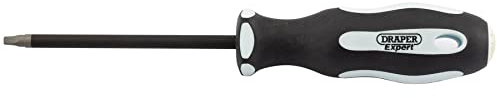 Draper 35159 Soft Grip Square Recess Security Screwdriver, S3 x 100 mm Length