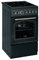 Gorenje Cuisinière électrique/A/48 l/Classico électronique de minuterie avec présélection du automatique – sensorgesteuert/Porte Compact C, 2 compartiments vitrés noir
