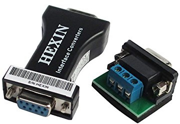 HEXIN RS232 to RS485 Serial Port Data Interface Adapter Converter 1.2KM 3 bit Wholesale