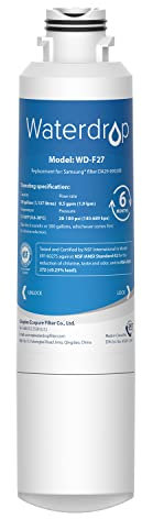 Waterdrop DA29-00020B Refrigerator Water Filter, Replacement for Samsung HAF-CIN/EXP, 1 Pack