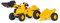 Rolly Toys 23288 - Traktor mit Lader und Anhänger, gelb