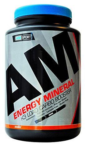 AMSPORT® Energy Mineral Orange 1700g, isotonisches Getränkepulver mit Elektrolyten und Vitaminen