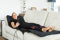 ECODE® | Faltbare Massagematte mit 10 Vibrationsmotoren und Lendenwärme | Elektrische Massagematte | 3 Intensitätsstufen | 5 Massageprogramme | Fernbedienung | Modell ECO-920