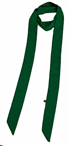 Caprilite Women Skinny Scarf Satin Long Slim Ribbon Thin Fashion Ladies Scarves
