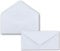 1000 Brief-Umschläge Weiß/Hochweiß DIN Lang - 110 x 220 mm (11 x 22 cm) - Nassklebung ohne Fenster - Ideal für Einladungs-Karten - Serie FarbenFroh