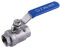 Keenso 1/2''NPT Edelstahlkugelhahn Kugelhahn mit vollem Durchgang 2-Wege-Drehhebel, zweiteiliger Kugelhahn
