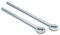 VONLIS® - Ganci per ancoraggio ad ancora, 100 pezzi, con occhiello da 250 mm