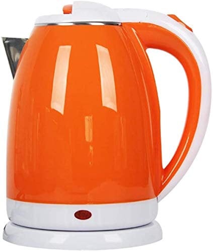 Orange Well Electric Kettle - Double Layer Thermal Insulation, Anti-Scald & Anti-Dry Burning