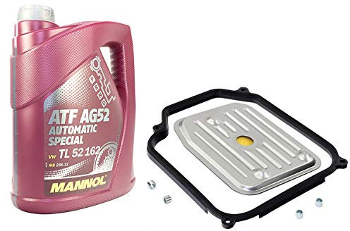 4 Liter Mannol ATF AG52 Automatik Getriebeöl + Filter A u d i A3 A4 A6 V W Golf 4 IV