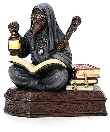 Veronese Design Mortician Apothecarius Steampunk Pest Arzt Kunstharz Skulptur handbemalt Figur