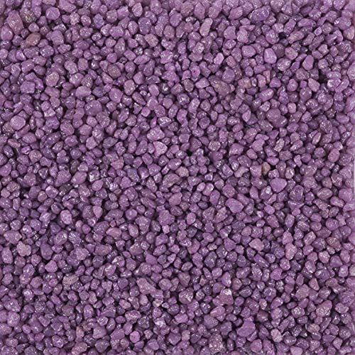 DEKOMARKET Dekogranulat Granulat Dekokies 2-3mm, kleine Dekosteine, 0,5 KG (aubergine)