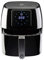 MasterChef Freidora sin Aceite 4,5L Air Fryer, Horno Aire Caliente con 7 Programas, Rejilla Individual, Temperatura y Temporizador Ajustable, 1600W, Negra, 2-4 Personas, 1 unidad