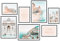 Hyggelig Home Poster Set - 7 schöne Bilder im harmonischen Set - Fitness Zitate Lighthouse Wohnzimmer Schlafzimmer Büro (Dolce Vita, Ohne Rahmen)