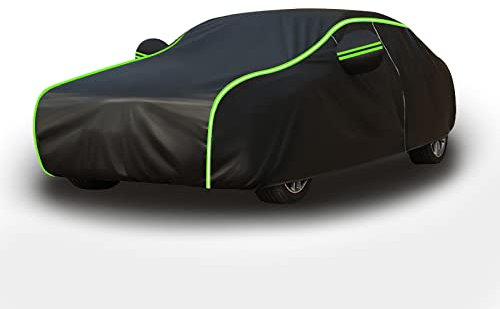 Autoabdeckung für Mercedes-Benz Marco Polo Camper,Premium Autoplane aus hochwertigem und wasserdichtem Material(Color:A,Size:Bus 2015-2020)