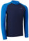H.MILES Herren Langarm Rashguard UV Protection Shirt Schnorcheln Schwimmen Surfen Tops Base Layer Rash Vest, Dark Navy, 4XL