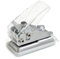 Locher aus Metall Mini-Locher Für 30 Blatt, Locher, Anschlagschiene mit Formatvorgaben, Mini Büro Locher aus Metall, kleiner Locher für Ergonomisches Design transparent recyclebar Umweltfreundlich