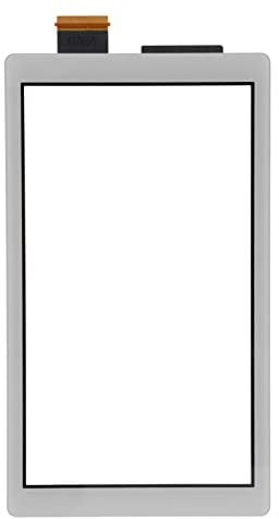 Remplacement de la Vitre de L'écran Tactile Lite, Vitre de L'écran Tactile du Numériseur du Panneau Extérieur Avant pour la Console Lite, Fabrication (Gris)