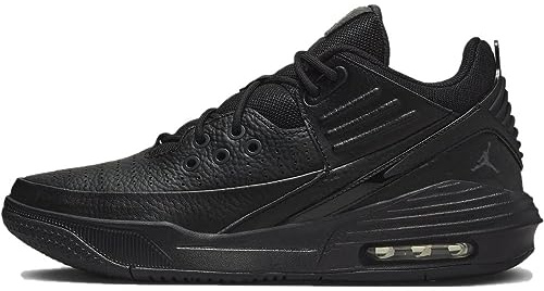 NIKE Jordan Max Aura 5 Men's Trainers Sneakers Basketball Fashion Shoes DZ4353 (Black/Black/Anthracite 001) UK10 (EU45)