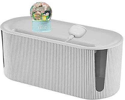 Facynde Kabel Organizer - Box Zum Verstecken Von Steckdosenleisten Verstecken Und Verbergen Sie Steckdosenleisten Und Stromkabel Vor Fernsehgeräten, Computern Und Schreibtischen