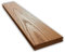 Terrassendielen Thermoesche Thermoholz Holzterrasse Glatt Nut-Profil 20x130 mm Längen: 2,5-3,0 Meter AA 6 Stück (1, 270 cm)