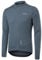 BERGRISAR Herren Fahrradtrikot Radtrikot Langarm für Frühling Herbst Rennrad MTB Mountainbike Trikots, Blau-grau, XXL