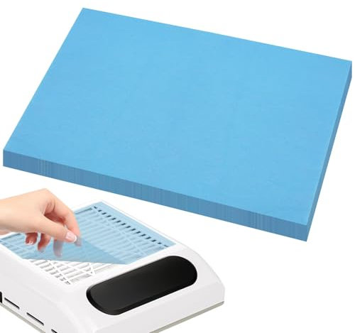 100 feuilles de papier filtre à poussière d'ongles, Melody Susie filtre à poussière d'ongles, salon à domicile filtre à ongles, fournitures d'aspirateur d'art à ongles