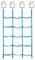 Climbing Net for Kids Outdoor, 1.8x1.1m Climbing Cargo Net Kids, Climbing Net for Playground Treehouse Jungle Gyms Backyard School, N-inja Obstacle Course Accessories for Kids