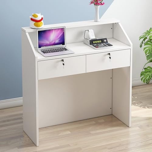 Empfangstheke Rezeption Rezeptionstheke Empfangstisch Einfach Moderner Empfangstresen,Supermarkt Convenience Store Beauty Salon Friseur Kassentheke Büromöbel