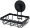 Envenzo Soap Dish Holder Wall Mounted Waterproof and Rustproof for Shower Bathroom Black