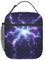 Woltant Blue Purple Lightning Insulated Lunch Bag for Adult Portable Lunch Box for Office,Work,Picnic,Travel
