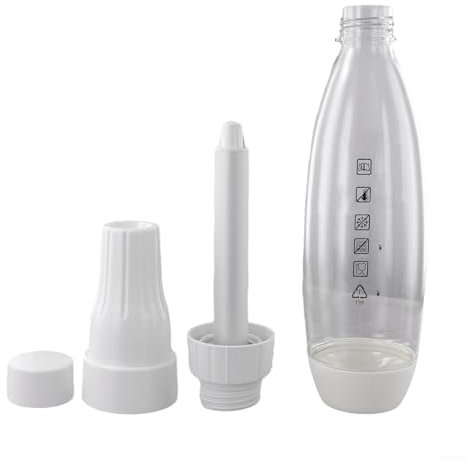 SMZhomeone Portable pour machine à soda 1000 ml gazéifiateur d'eau pétillante pour la maison, bar, pique-nique, fête, voyage, niveaux de carbonation personnalisables