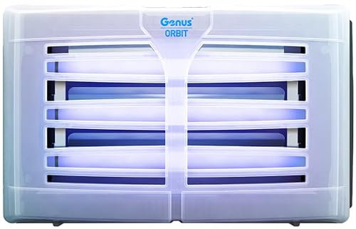 Lámpara antimosquitos Profesional con Placa Adhesiva Oculta Sin electrocución | EFICAZ | Canal HORECA | Cocinas industriales y restaurantes – Genus® ANTICIMEX (Orbit)