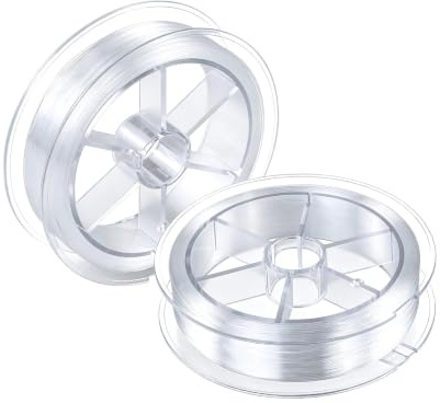 0,47mm/100m Filo da pesca monofilamento in nylon trasparente,Filo da pesca monofilo,Linea di pesca in nylon solido,per trota,carpa,pesce,lucioperca o decorazioni appese