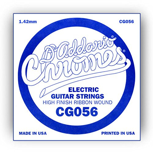 D'Addario .056 Flat Wound Single String for Electric Guitar