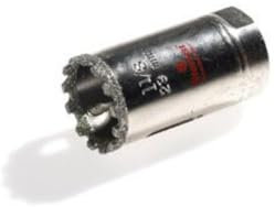 Starrett Diamond Grit Hole Saw - D0100 Ceramic and Tile Drill Cutter - For Brick Glass Marble Slate Stone Porcelain - 25mm (1 inch)