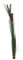 EUROPALMS Schilfgras mit Kolben, künstlich, dunkelgrün, 152cm