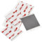 3M Aluminium-Klebeband für hohe Temperaturen, 1,27-5–433L, 1,27 cm breit, 4,5 m lang, silberfarben