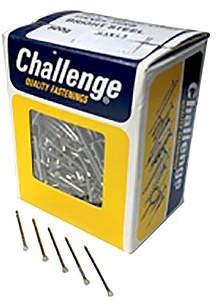 CHALLENGE BRIGHT STEEL PANEL PINS 30MM X 1.6MM 500G