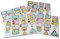 Frau WunderVoll® 92 Aufkleber ZUM VERZIEREN UND BESCHRIFTEN/Sticker, Vintage, Kindergeburtstag, Aufkleber Kinder, Geschenkaufkleber, Selbstgemacht, Einmachetiketten, Haushaltsetiketten
