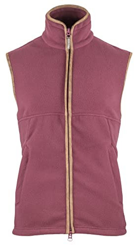 JACK PYKE Mens Countryman Thermal Fleece Gilet Burgundy XXX-Large