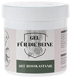 Venen und Beine Gel, 250ml, Kräuter Extrakte: Rosskastanie, Baikal Helmkraut, Arnika, Weintraubenblätter, Kampfer, Krampfader, Schwellungen, Ödeme, Creme, Salbe, sehr wirksam
