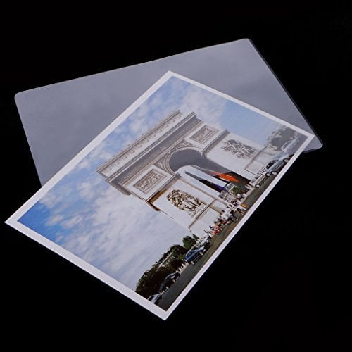 top-sell 100 10,2 x 15,2 cm Laminat Film Thermo Laminierfolien glänzend Schützen Foto Papier